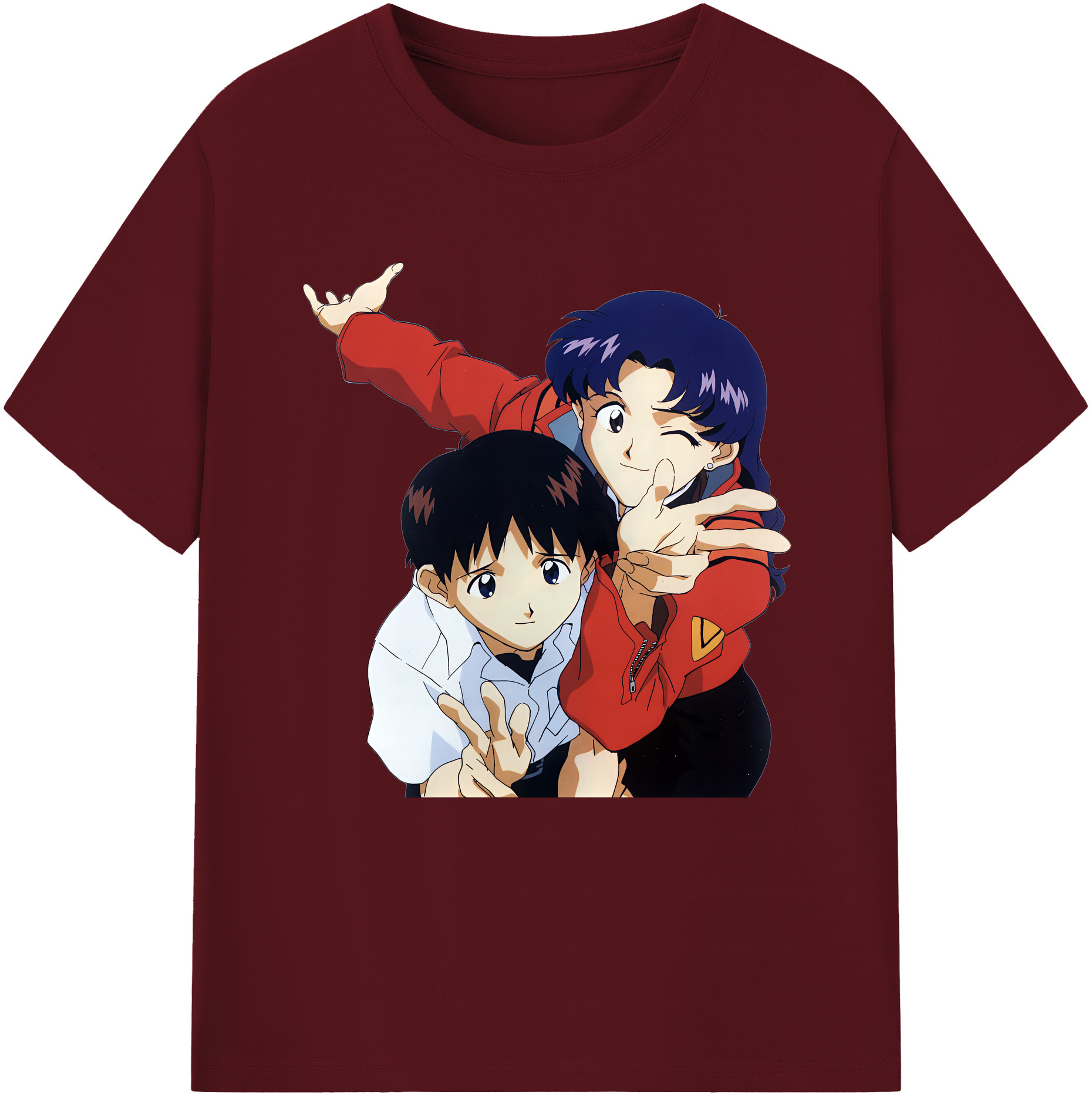 （画像用） EVA 新世紀エヴァンゲリオン 綿100％半袖Tシャツ（フロントプリント）